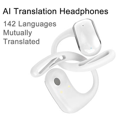 T25 Smart Translator Earphones | 142 Languages | Bluetooth Wireless | Real-Time Translation
